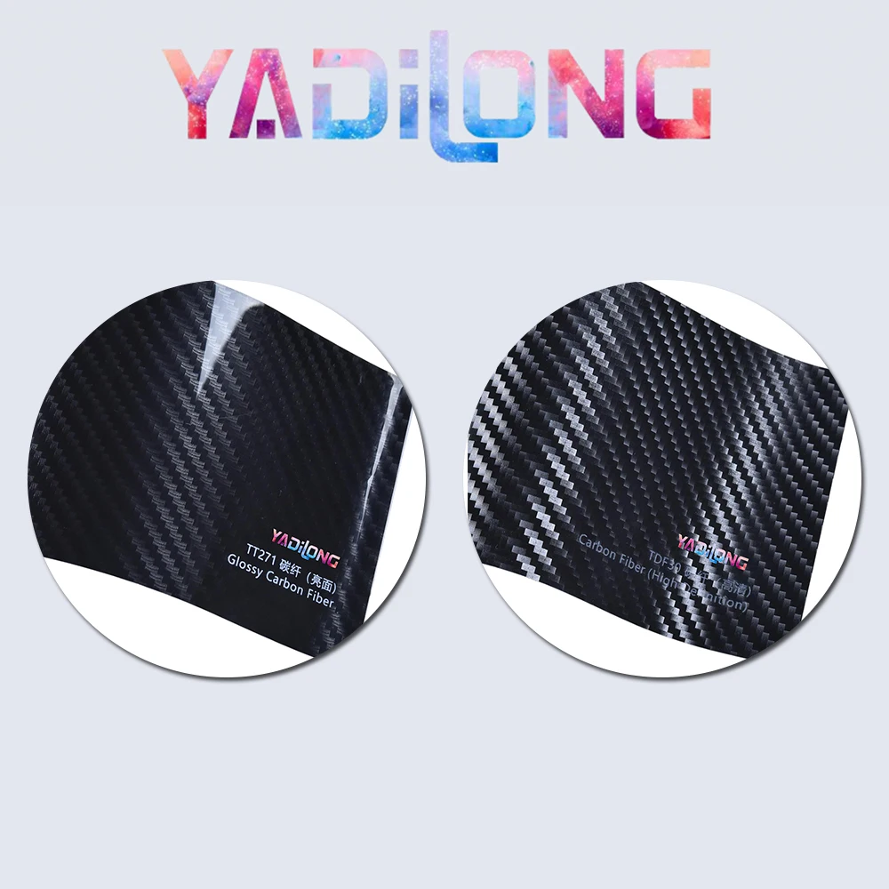 1.52*15m TPU Koolstofvezel Serie Vinyl Wrap Ppf Auto Wrap Vinyl Film Zelfherstellende Rekbare Gloss koolstofvezel Wrap voor Auto's