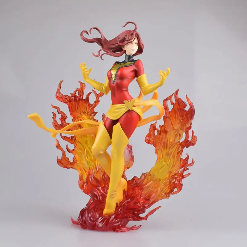 

Marvel X Men Dark Phoenix Jean Grey 1/7 Beautiful Girl Figure Model Statue Boys Collection Desktop Decoration Birthday Toys Gift