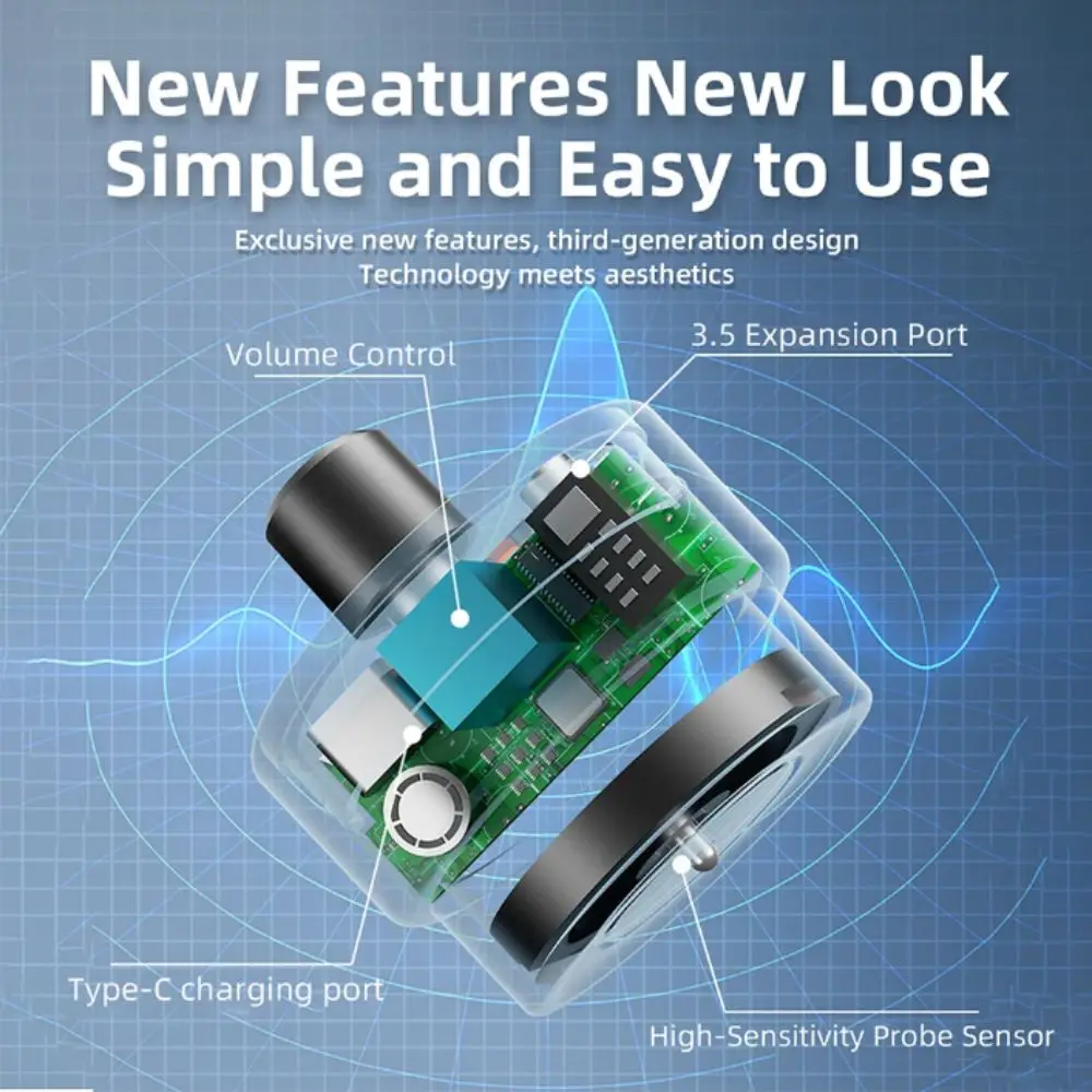 Pipeline Leak Detector Pipeline Leak Detector Water Pipe Leak Detection Tool Acoustic Noise Finder Acoustic Noise Finder