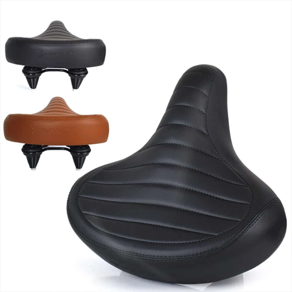 2024 Bicycle saddle Widening  comfortable E-bike seat cushion is super soft Folding bike saddle waterproof and shock-absorbing