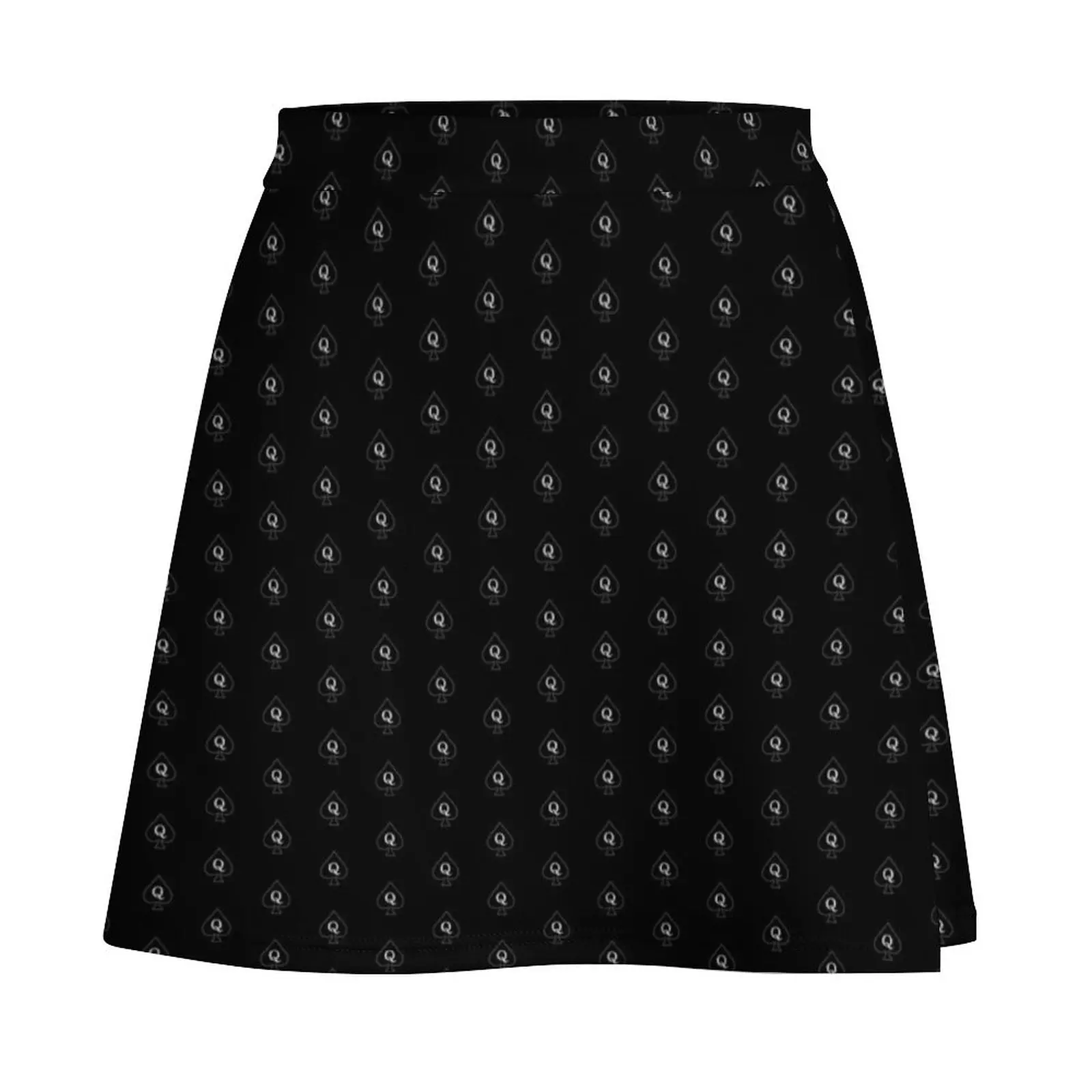 Queen of Spades Pattern (dark) Mini Skirt skirts for women korean clothes ladies Clothing Woman clothing Mini Skirt