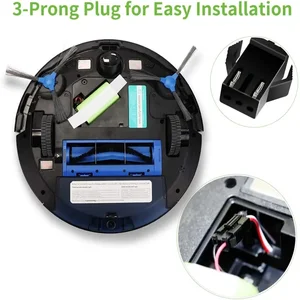 Li-ion battery for the excellence of Conga, Deebot N79s, N79, DN622, Robovac Eufy, 11s, 12, X500, 950, 990, 1090, 1790, 1990, 14.4V, 2600mah 8 Main Sales Battery Conga Excel 990 - №3