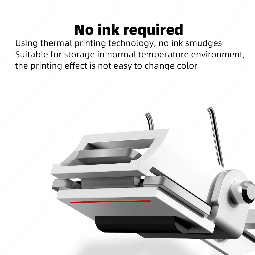 Xiaomi Mijia ชุดเครื่องพิมพ์ฉลากอัจฉริยะแบบพกพา, ชุดกระดาษสติกเกอร์กระเป๋าเครื่องพิมพ์ไร้สายสำหรับโฮมออฟฟิศหมึกฟรีแอป mihome