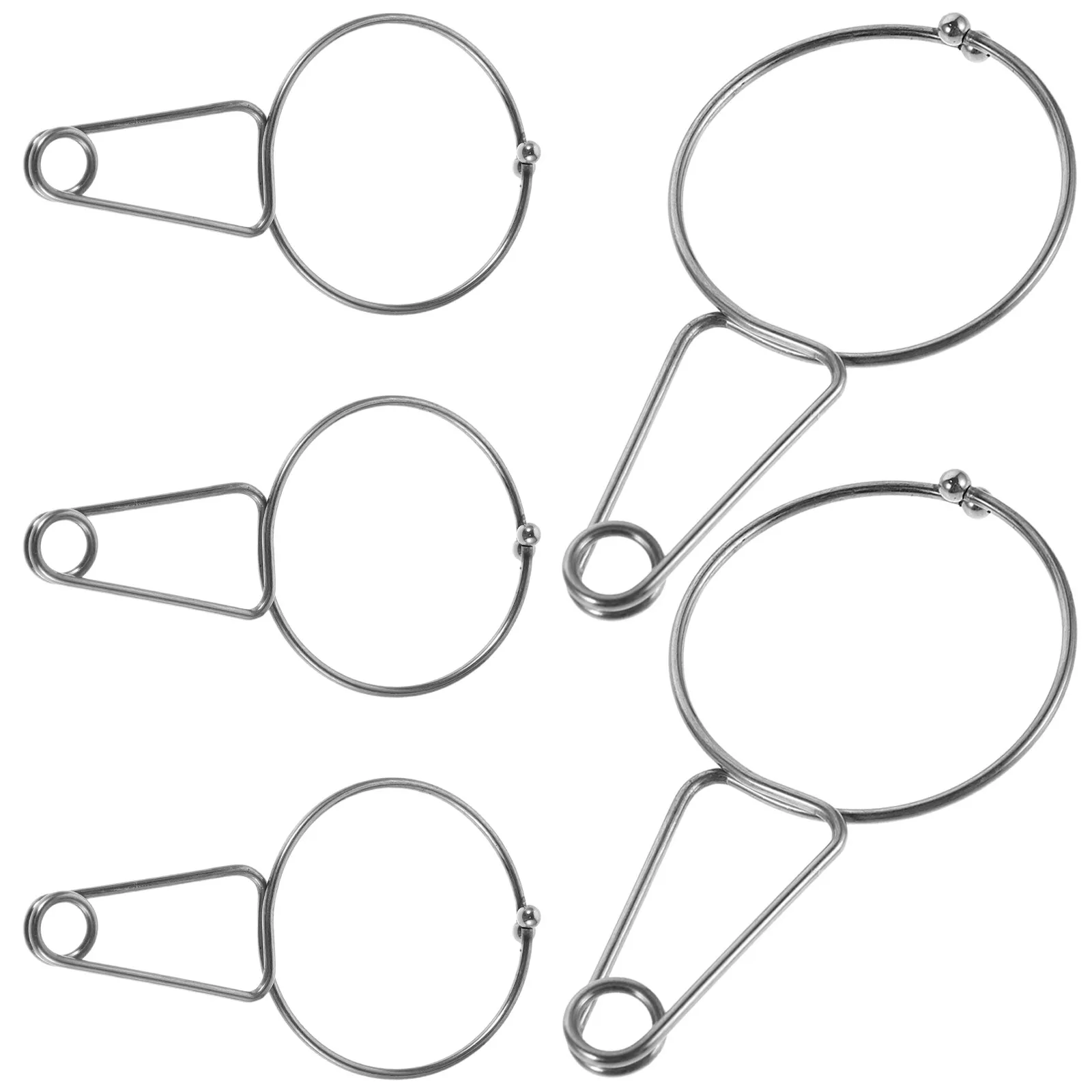 5Pcs Acupoint Ear Clip Ergonomic Reflexology Clamp for Headache Stress Relief Acupressure Ear Therapy Massage Tool