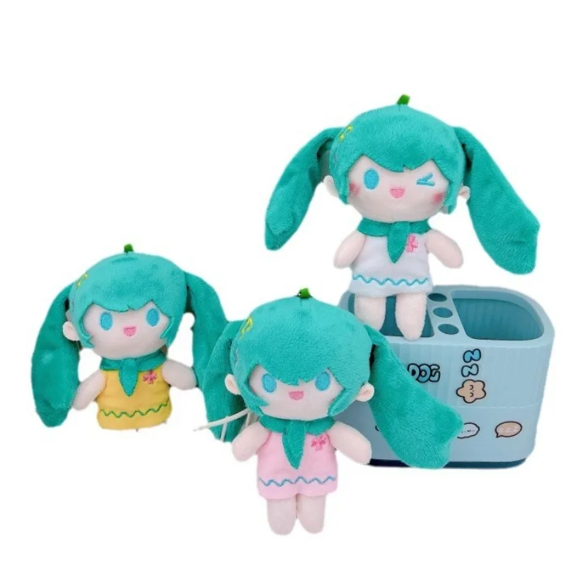 Hatsune miku anime schlüssel bund kreative drei dimensionale plüsch schlüssel bund cartoon anhänger schlüssel anhänger zubehör mode geschenke neu
