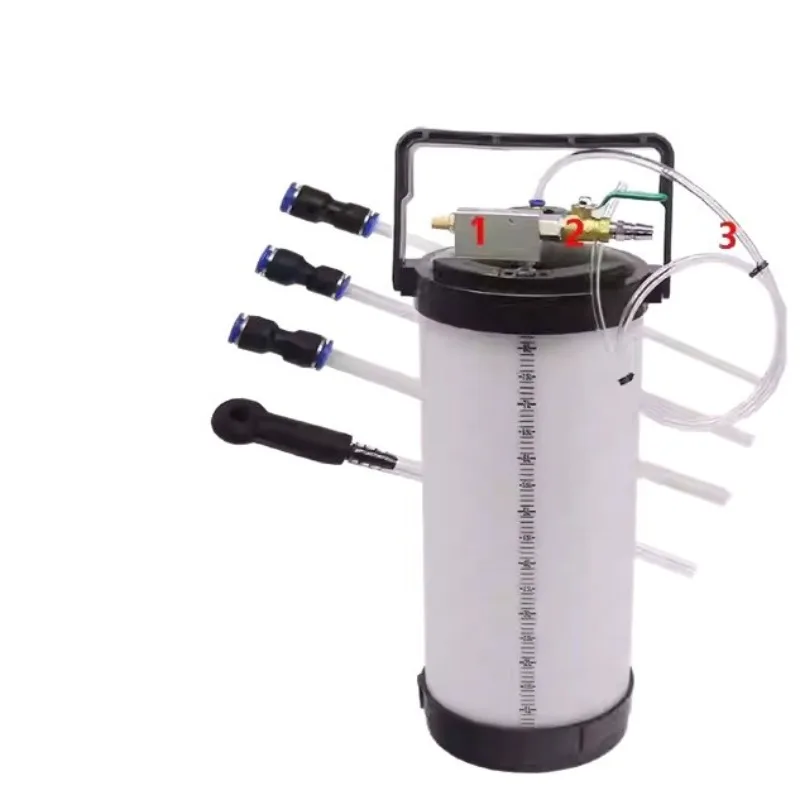 Auto Repair 4L Pneumatic Vacuum Oil Extractor Pump High Suction for Engine Brake Transmission Fluid Oil Change