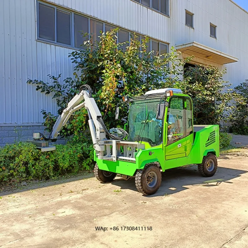 

Lawn Mower With Trimmer Electric Hedge Trimmer Flail Mower Excavator