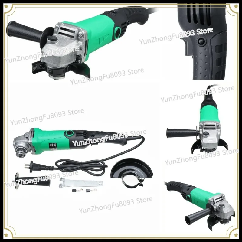 6 Speed Adjustable Electric Angle Grinder 2000W 11000RPM Cutting Grinding Metal Stone Power Hand Tool