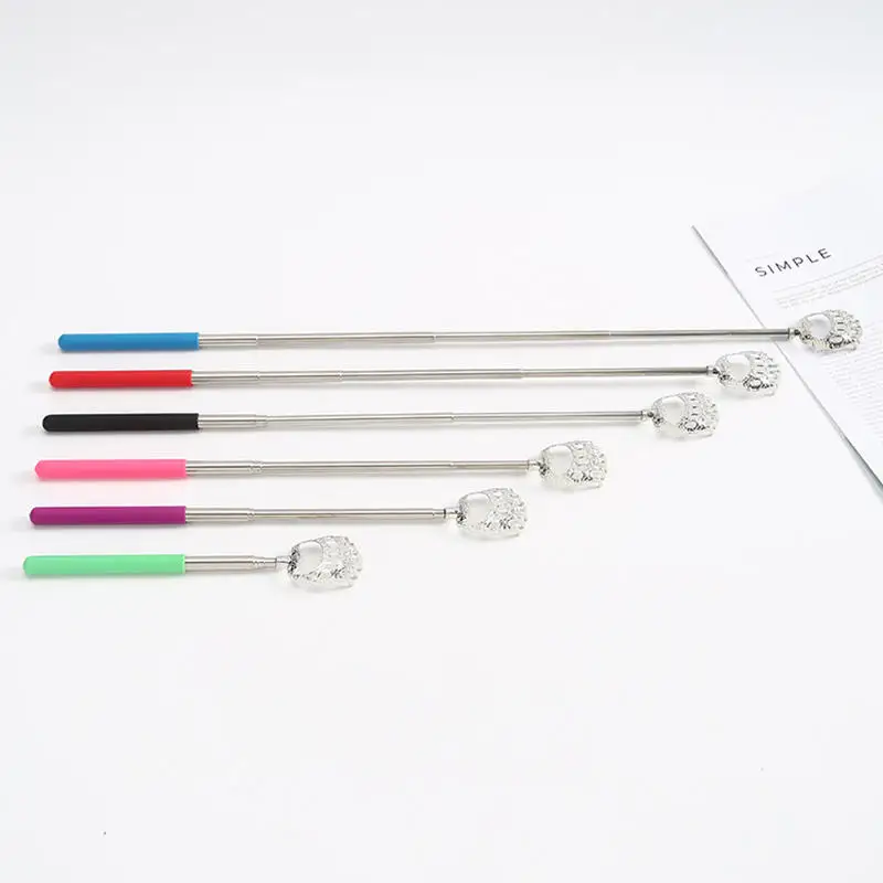 تلسكوبي الدب مخلب الخدش الظهر تلسكوبي مدلك تدوير خدش حكة المنتجات الصحية Hackle