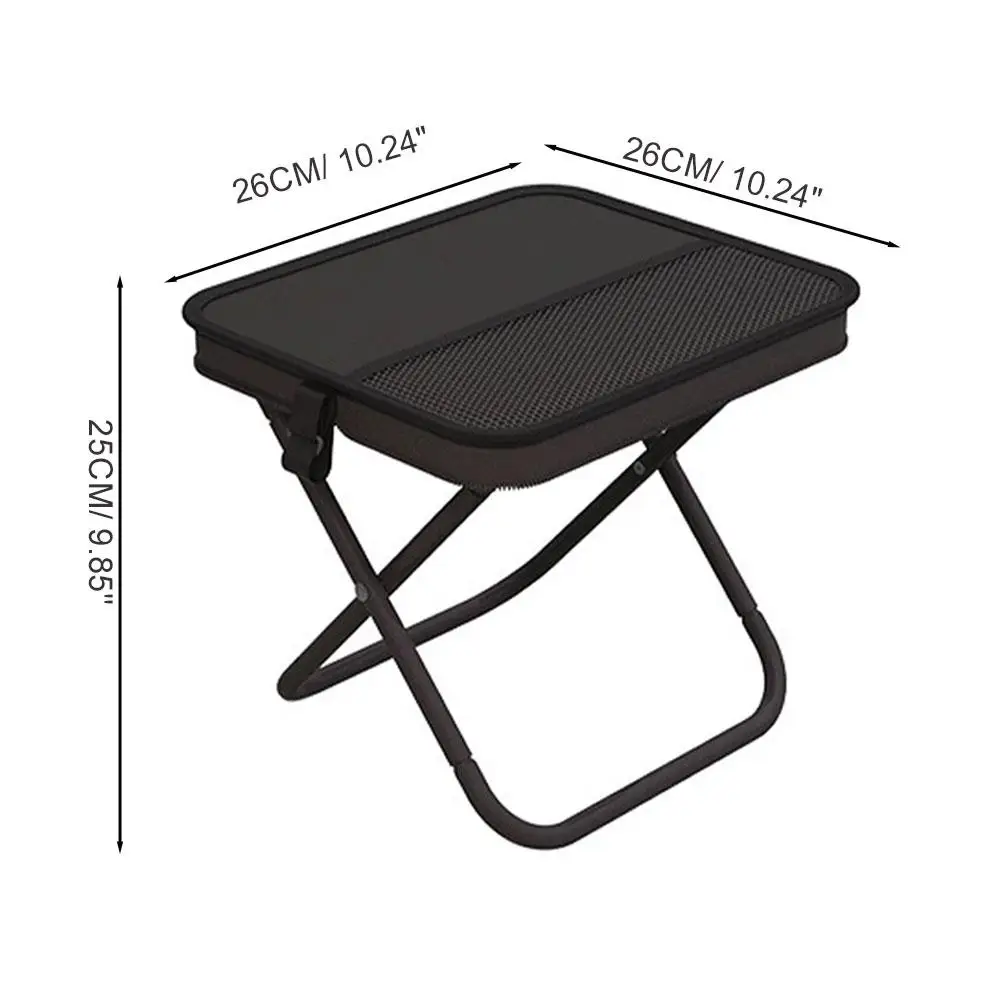 Outdoor foldable stool portable backpack stool with lightweight mini carry outdoor camping chair, fishing stool, picnic stool