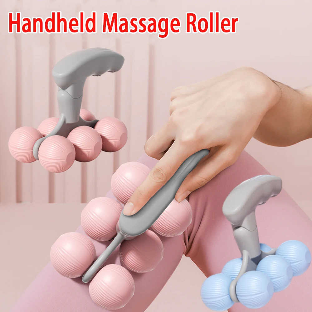 

Relaxing Tool Mini Size Six-Wheel Massage Wheel Multifunctional Massage Roller Body Massager Muscle Relaxation Back Pain Relief