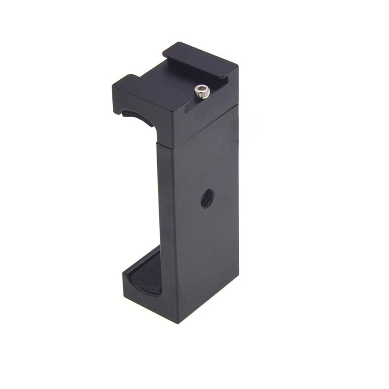 

Universal Mini Aluminum Mobile Phone Clip Hot Shoe Holder VLOG Video Expansion Accessories