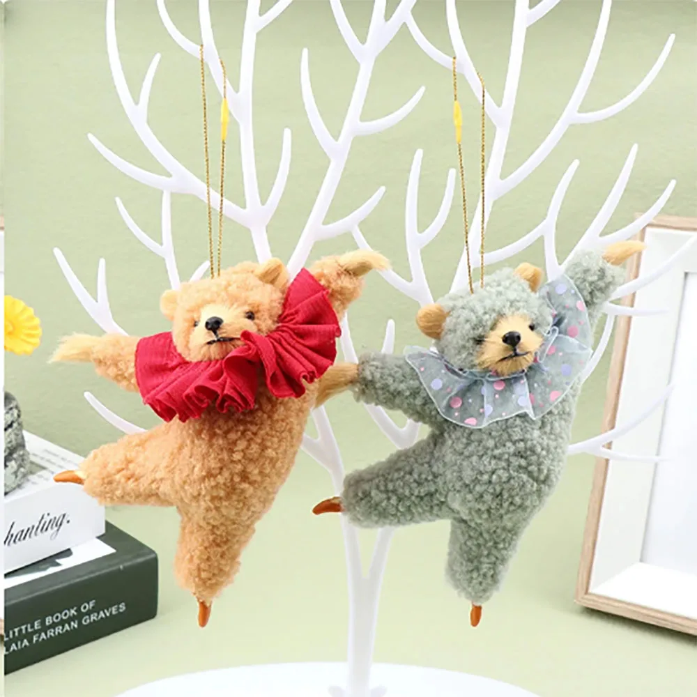 New Cartoon Pendant Ballet Bear High-quality Multipurpose Cute Bear Pendant Birthday Gift Room Bedside Pendant Kids