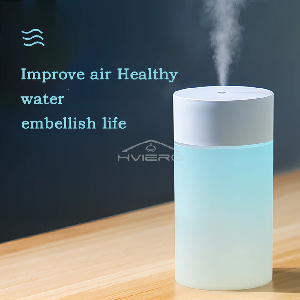 260ML Air Humidifier Ultrasonics Mini Aromatherapy Diffuser Portable Sprayer USB Essential Oil Atomizer LED Lamps for Home Car