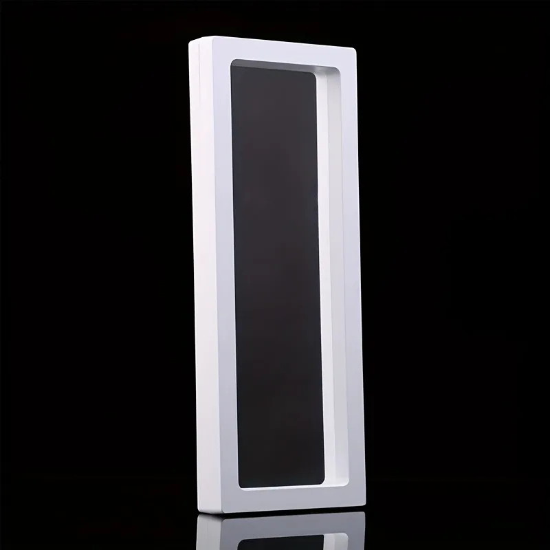 10 قطعة إطار عائم شفاف رف شاشة صندوق تخزين عائم صندوق عرض المجوهرات قلادة سوار ساعة صندوق الغبار