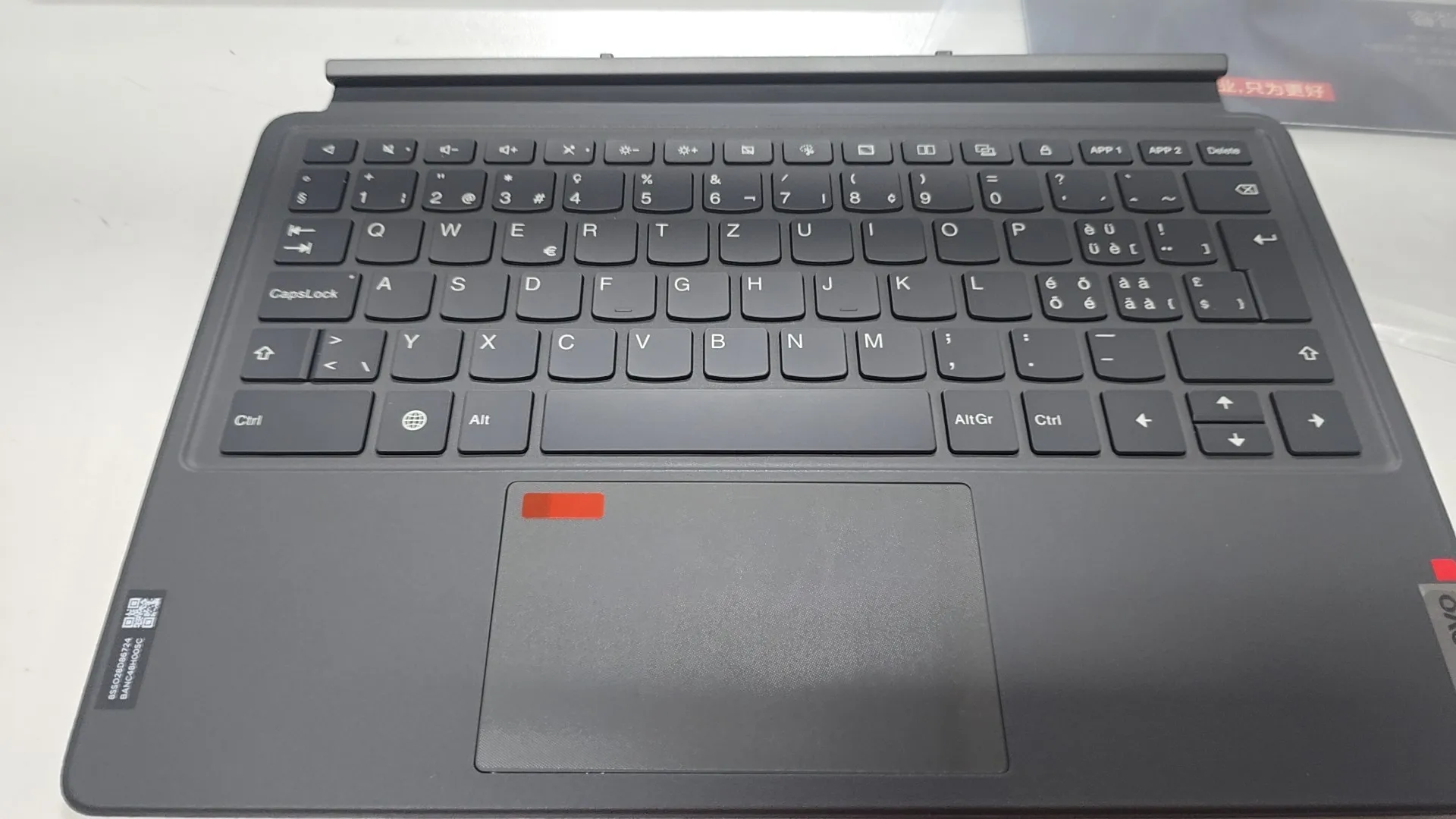 

Для Lenovo Xiaoxin Tab P12/K12 12,7 дюймов TB-371 TB-370 клавиатура трекпад с подсветкой магнитная клавиатура швейцарский немецкий