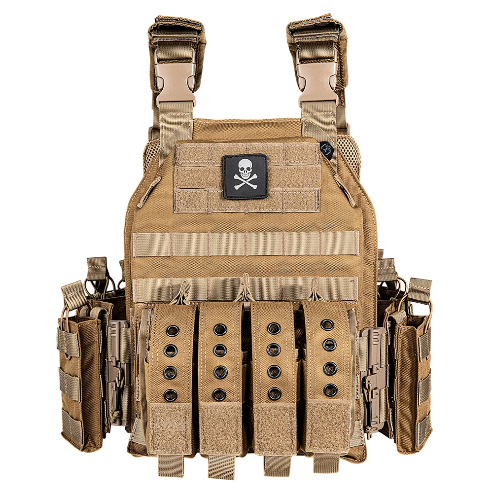 

DRAGON EDGE 500D nylon HOT sale fashion outdoor JPC MOLLE plate carrier Quick Release tactical vest