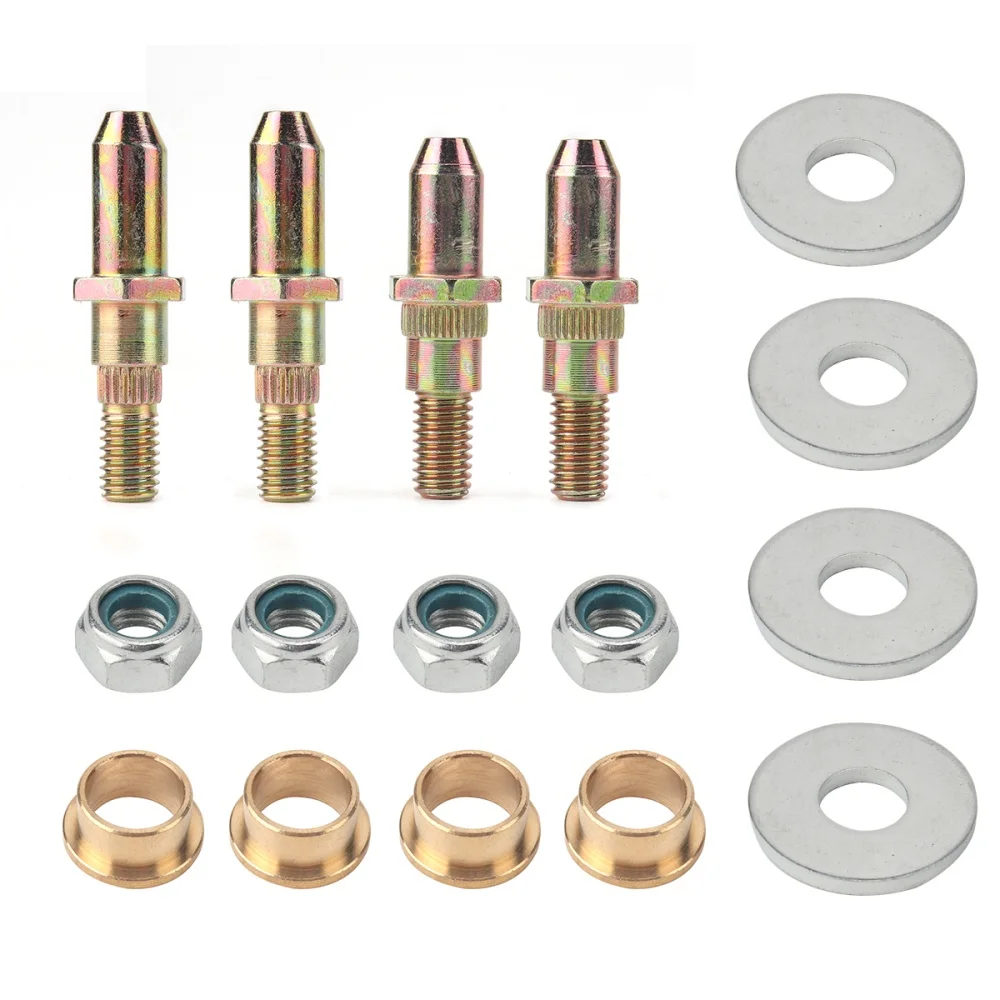 

16 Pieces Car Front Door Hinge Pin and Bushing Repair Kit 89025539 19299324 Fits for Cadillac Cars SUV