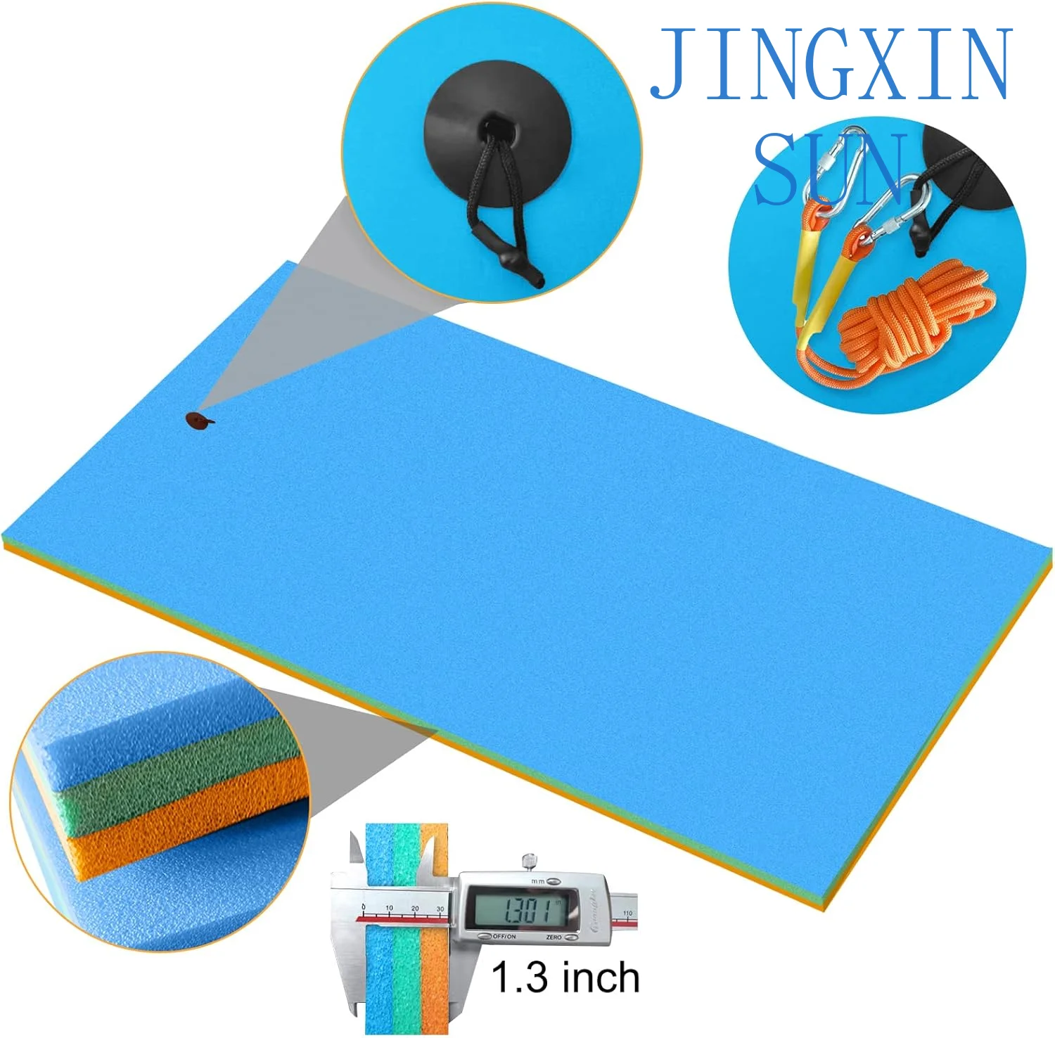 Custom Large Floating Mat for Lake & Pool Premium Water Pad for Boating & Beach Use Quality Floats & Rafts