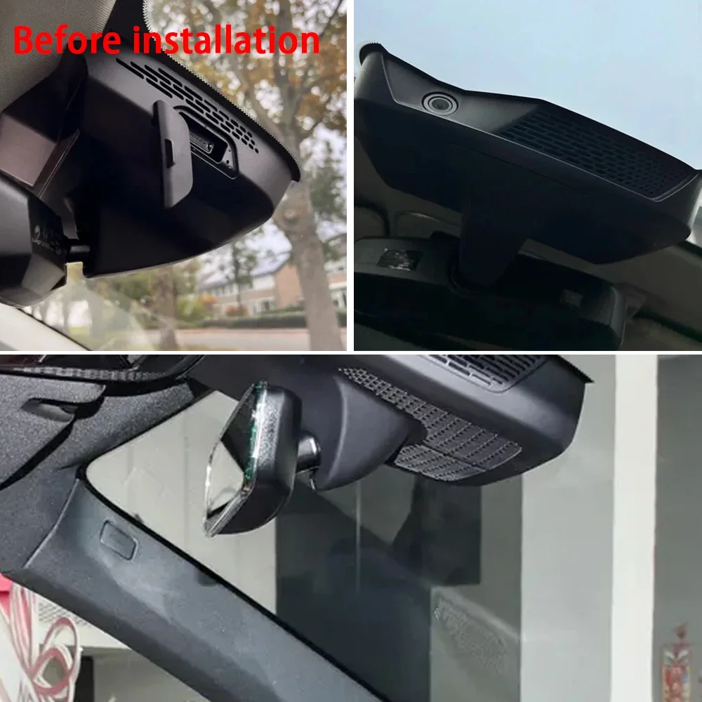 ZhuCamX Car Video Recorder Night Vision UHD 4K 2160P DVR Dash Cam for Lynk & Co 01 PHEV 2018 2019 2020 2021 2022 2023
