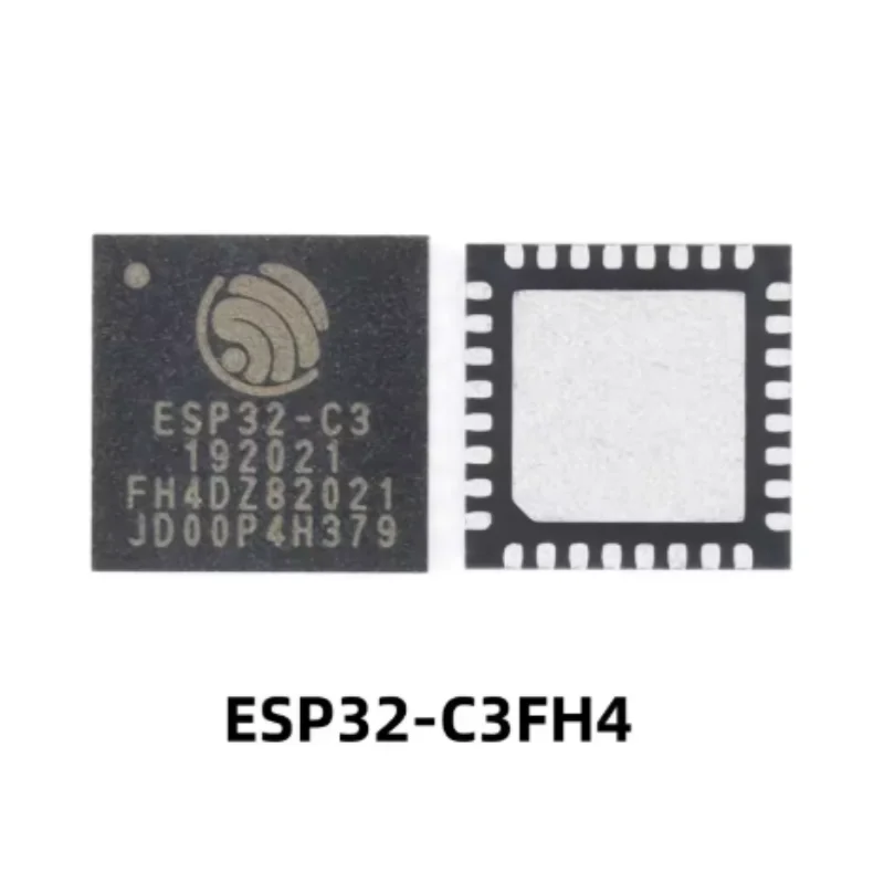 5PCS NEW ESP32-C3 ESP32-C3FH4 ESP32-C3FN4 ESP32 C3 C3FH4 C3FN4 QFN-32 2.4GHz WiFi+Bluetooth