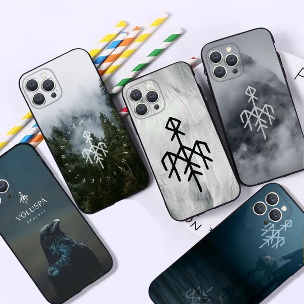 Wardruna Nordik Folk  Phone Case For iPhone 16,15,14,13,12,Pro,Max,11,7,8,Plus,XR,XS Max Shockproof Silicone Soft Shell