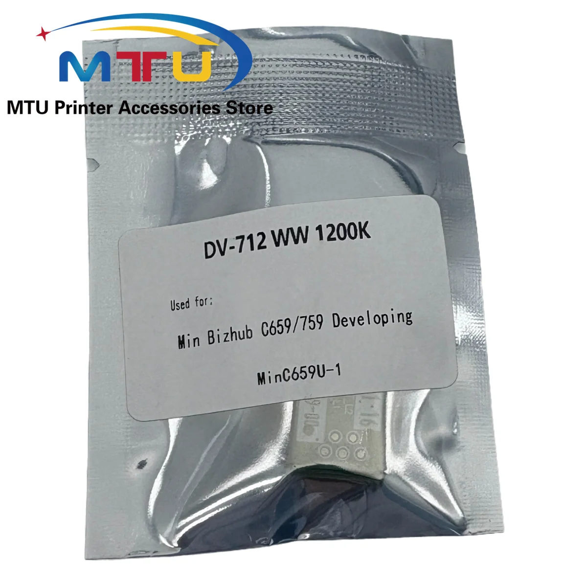 5Sets DV712 Developer Chip for Konica Minolta Bizhub C659 C759