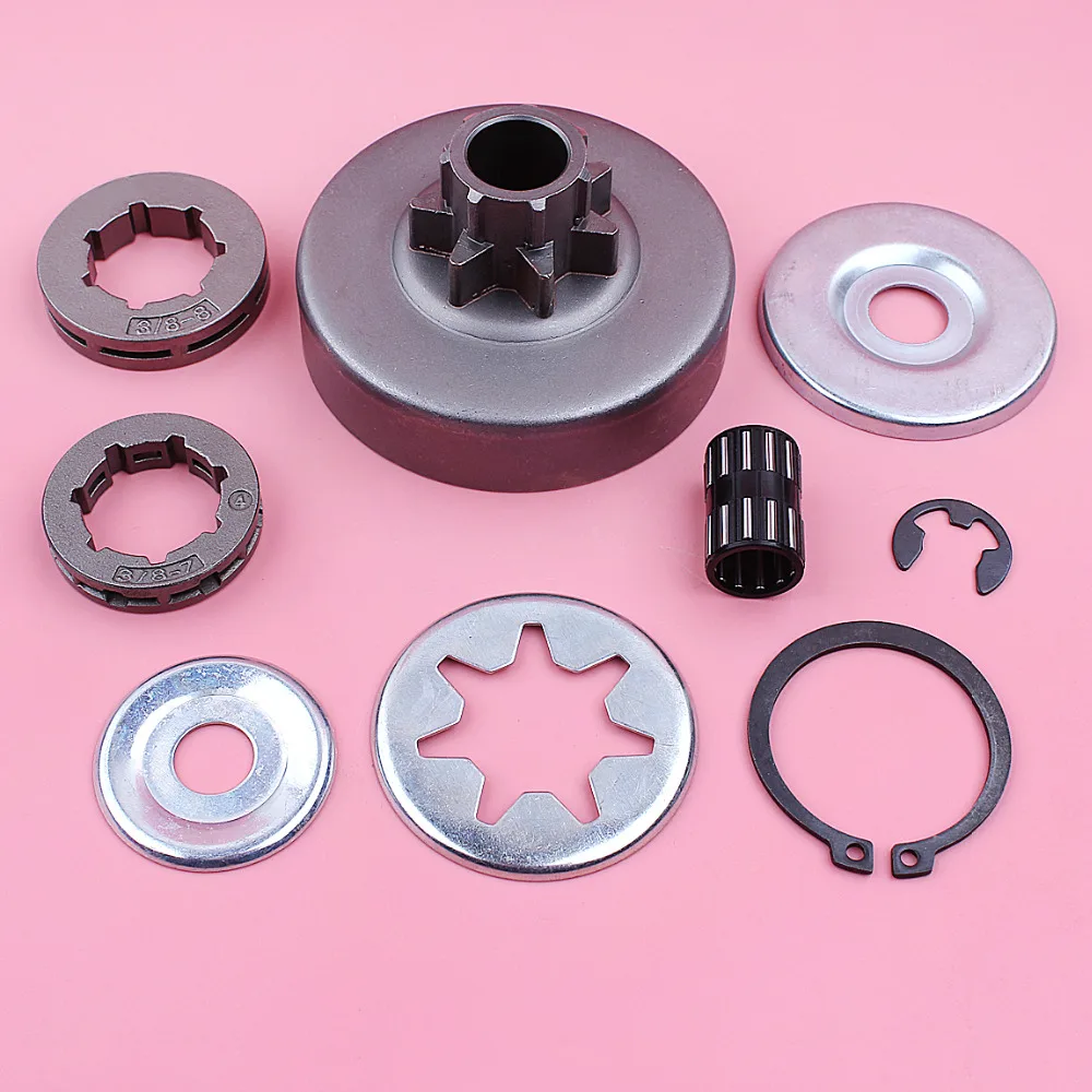 طقم إصلاح محمل الغسالة بأسطوانة مسننة القابض ، جزء أداة استبدال المنشار الجنزيري لـ stihal 038 MS380 MS381 #3