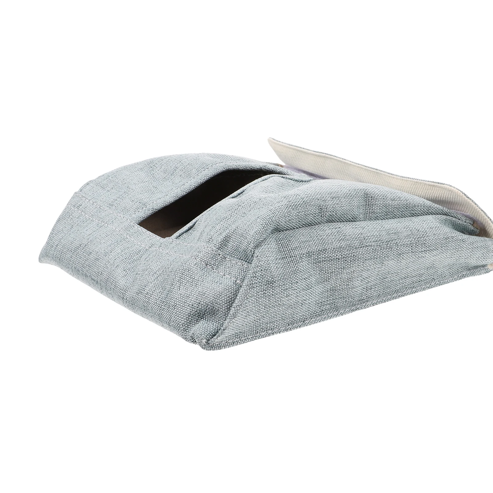 

Guinea Pig Slow Food Bag Hay Feeder for Small Animals Light Grey Cloth M Size Hanging Design Rabbit Bedding Grass Bag