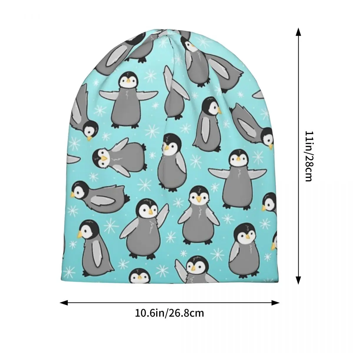 Penguin Chicks Skullies Beanies Hats Warm Autumn Winter Outdoor Cap Knitted Bonnet Caps for Men Women Adult