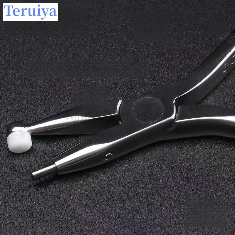 Professional Dental Adhesive Remover Forceps Orthodontic Bonding Scraping Pliers Oral Surgery Instrument Kit for Clinic Dentist