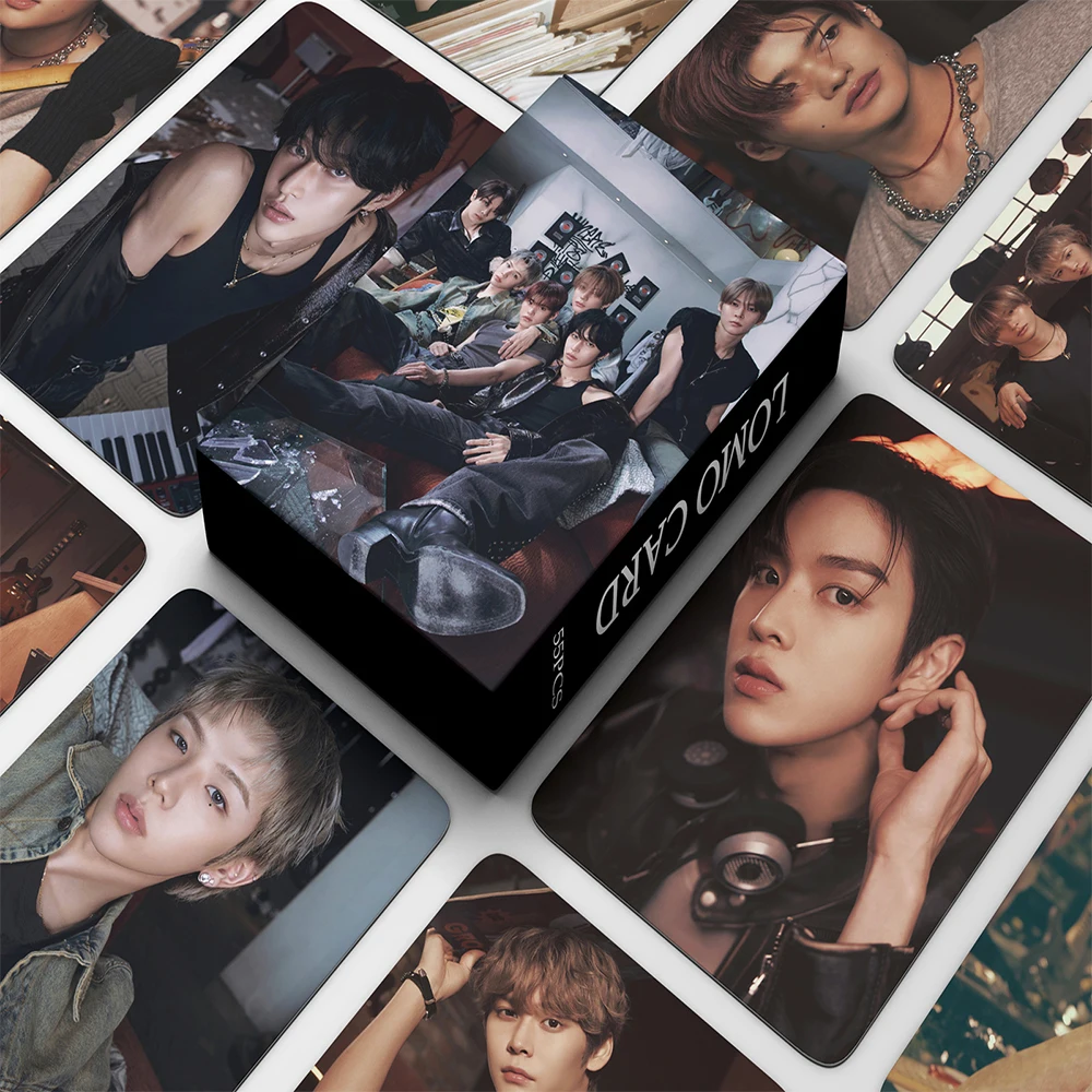 55Pcs/Set Kpop RIIZE Photocard New Album Get A Guitar Lomo Card Photo Photocard New Arrivals Fans Gift