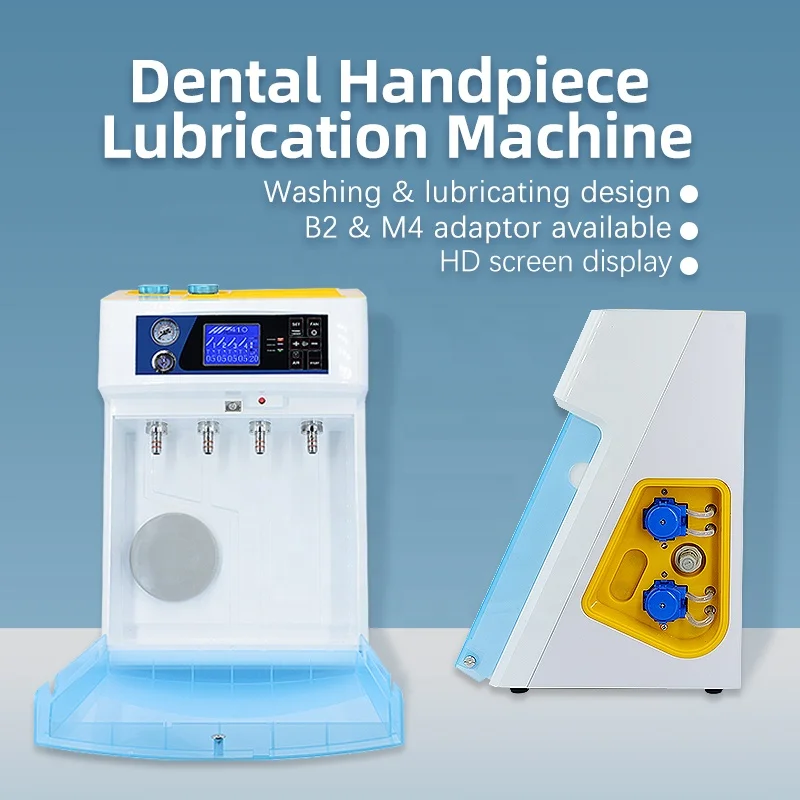 denta Handpiece Oil Injector handpiece cleaning lubricating machine system