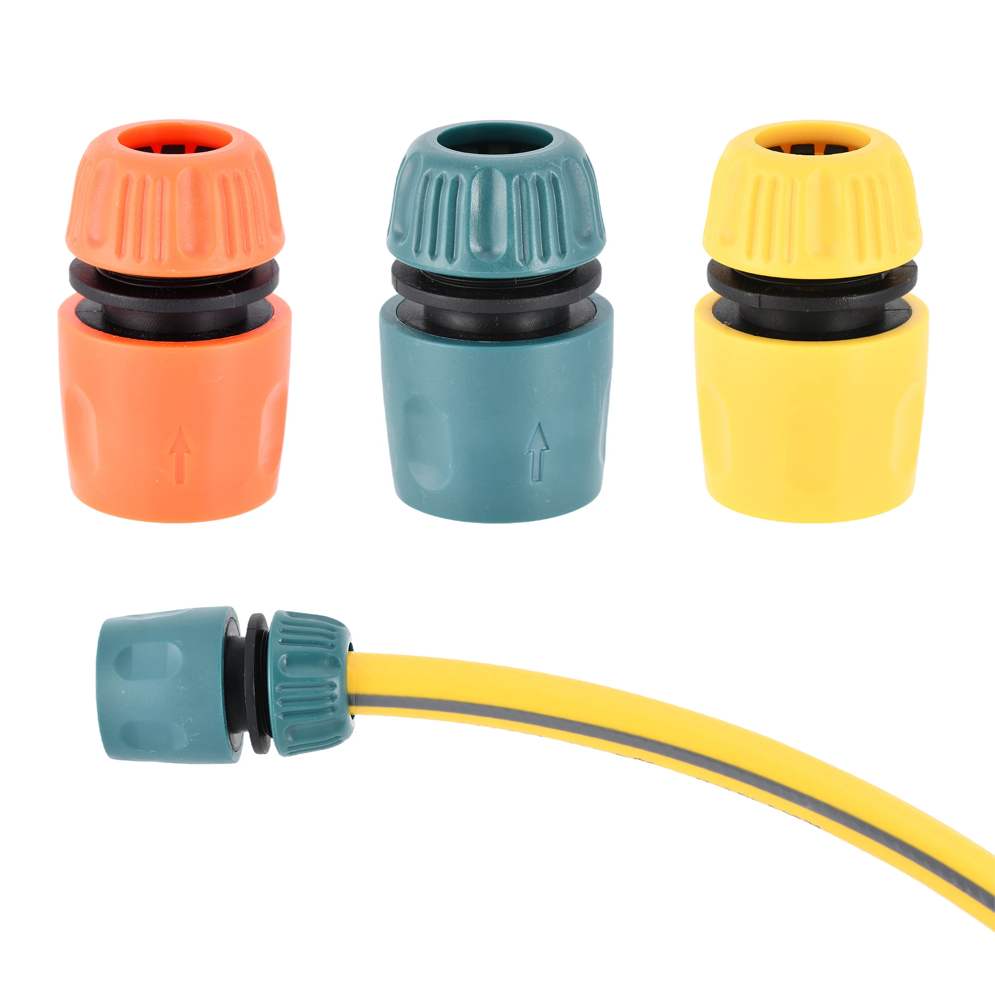 

1PC Quick Connect ABS Water Pipe Nipple Garden Hose Fitting Soft Tube Fast Connector Irrigation Parts