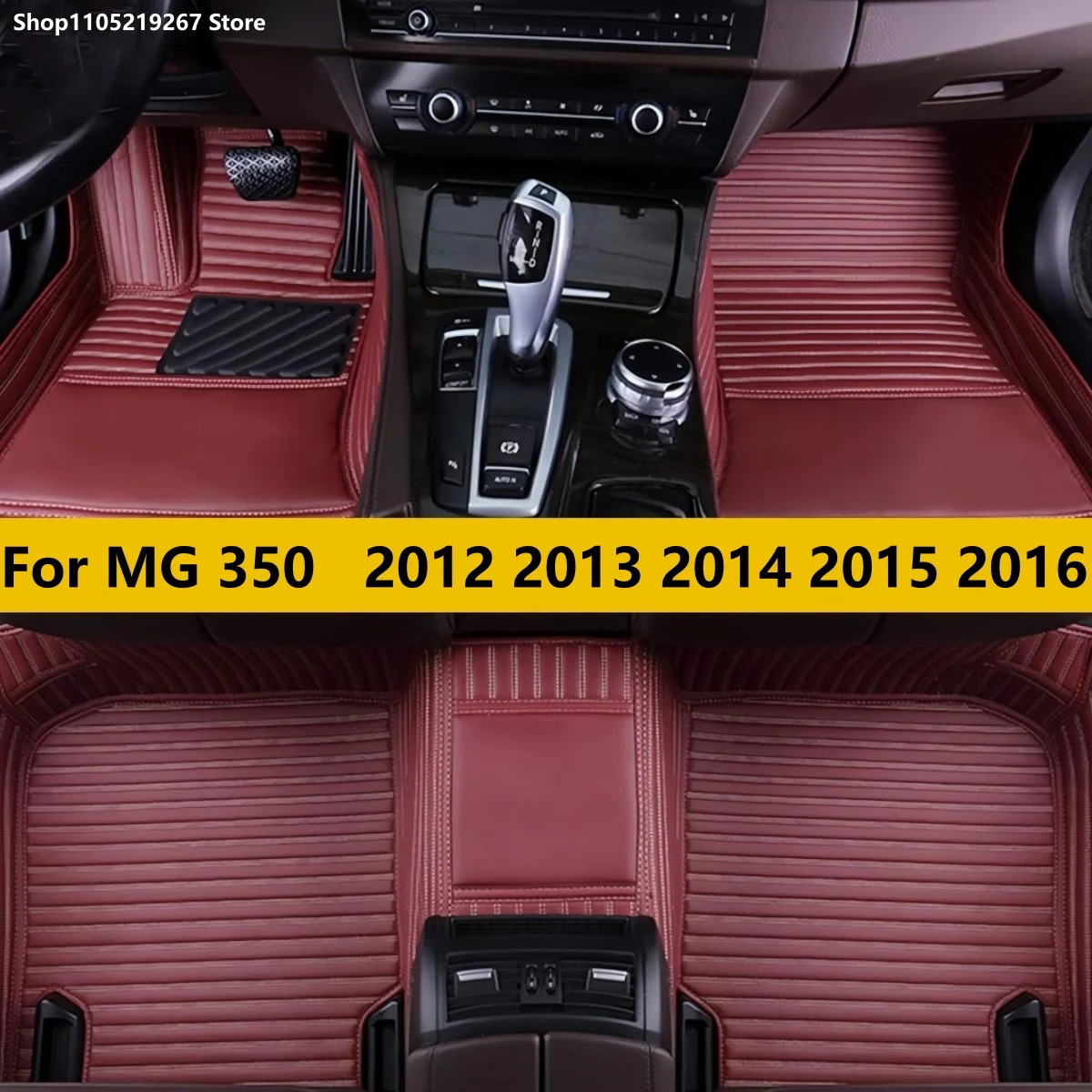 

Custom Car Floor Mats For MG 350 2012 2013 2014 2015 2016 All Weather Waterproof Car Floor Mats