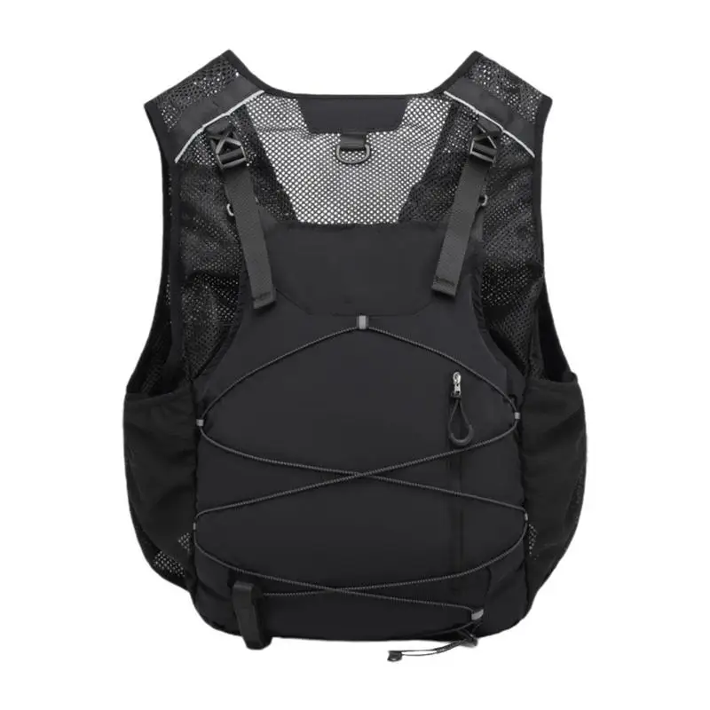 Chest Pack Cycling Water Vest Sports Utility Chest Pack With Built-In Phone Holder For Workouts Running Cycling