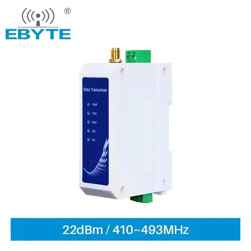 

2025 Ebyte E95-DTU(400SL22P-485) Multiple transmission 22dBm 5km LoRa modulation technology 433MHz RS485 lora wireless data radi