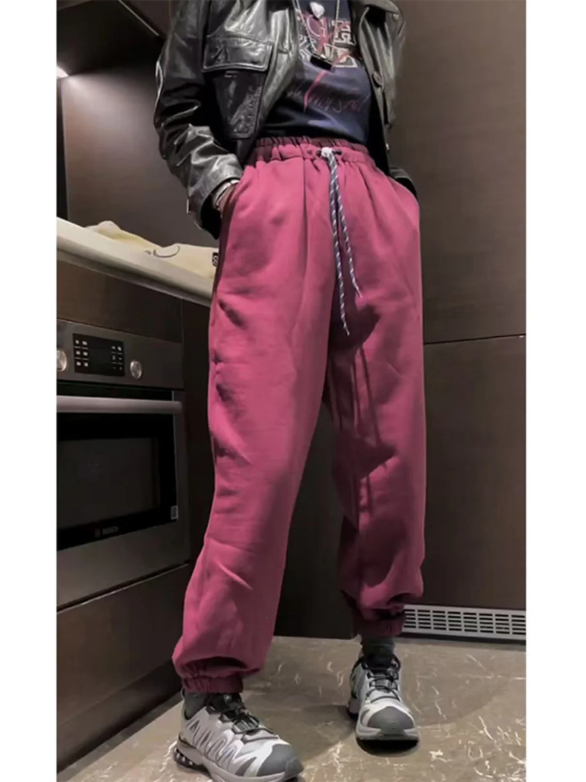 

plus Size Men's Casual Pants Harlan Sle Loose Fit Slimming Lantern Pants Faionable Commuting Autumn Winter 300 Pou