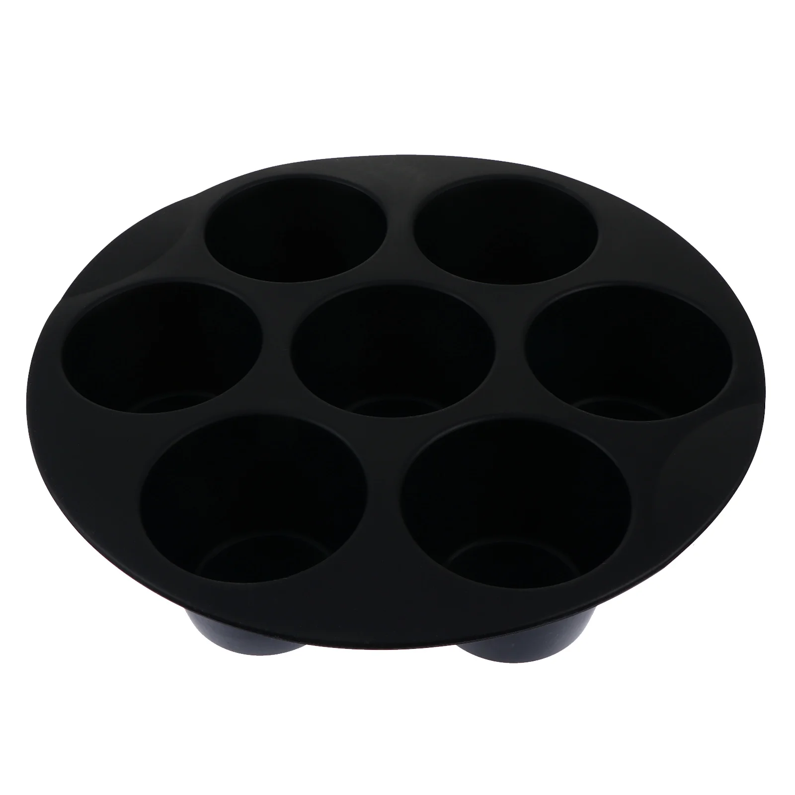 

Silicone Cake Cup 7 Holes Molds for Baking Cakes Muffins Chocolates Air Fryer Accessories Kitchen Tools Reusable Easy Clean