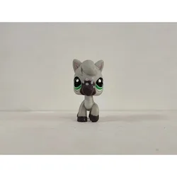 LPS Toys Rare Pet Shop Grey Horse Green Eyes Figure # Toy