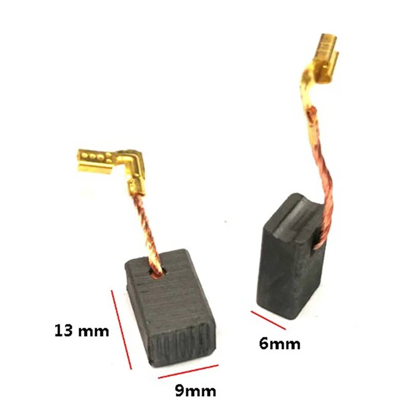 20 pçs escovas de carbono escovas de carvão do motor cb459 substituição para mkt ga4530r ga4534 ga5034 js1000 ga5030 ângulo moedor-AT30