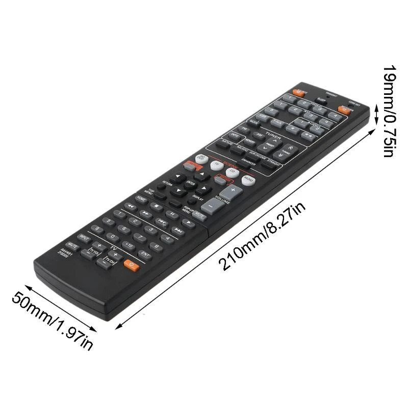 Universal AV Receiver Remote Control Replacement for RAV491 RX-V475 RX-V373BL RX-V375 for Smart Remote Controller