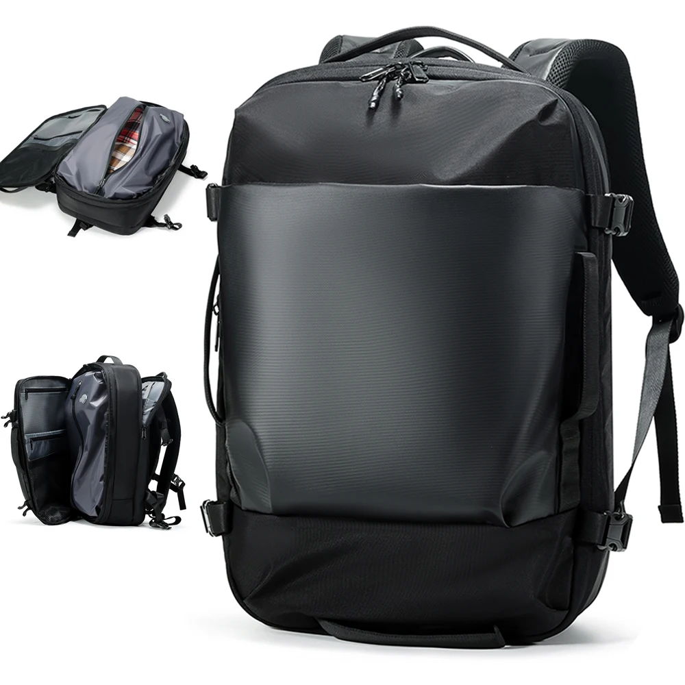 NINGKIN Travel Backpack Vacuum Compression 40L Laptop Backpack Business Large Capacity School Backpack Expanded Hiking Backpack