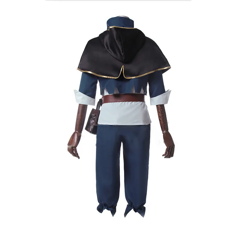 Asta Cosplay Anime Cloverr Costumi Mantello Set completi Giochi di ruolo Abbigliamento per uomo Donna Abito da spettacolo per feste