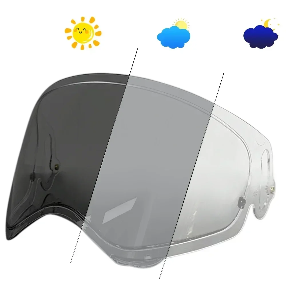 Photochromic Shield Visor Lenses for ARAI TOUR CROSS5 TOURCROSSV XD5 Helmet Visor Full Face Helmet Parts