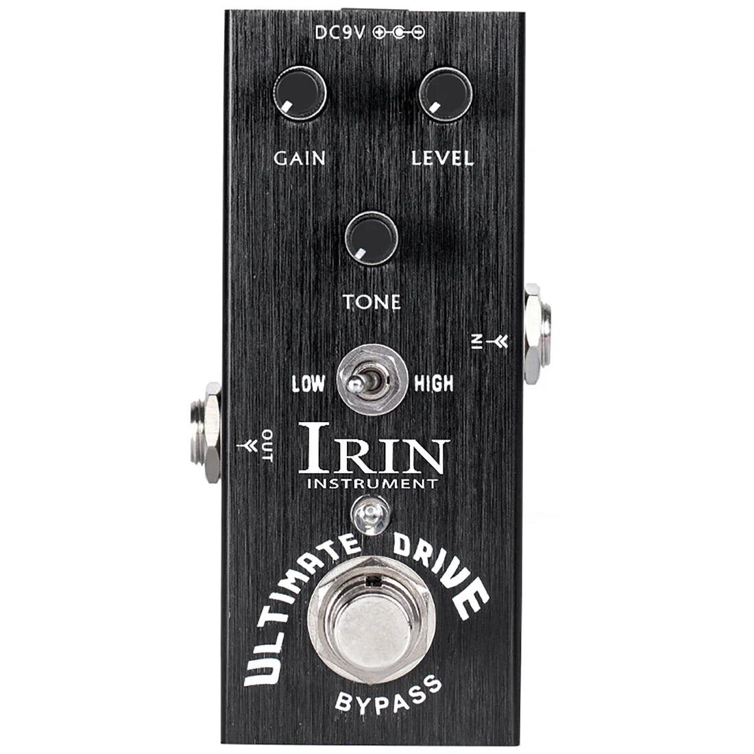 

IRIN AN-11 Ultimate Drive Guitar Effect Pedal Overdrive Distortion Pedal True Bypass Bordering-on-Distortion Overdrive Effects