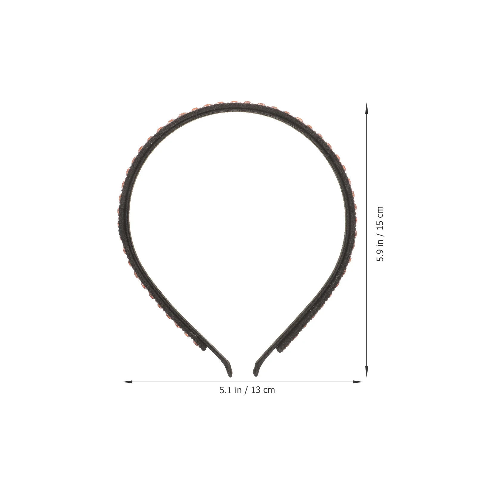 

1 шт., обруч для волос из сплава со стразами, элегантная прочная повязка на голову, головной убор, вечерние повседневная одежда, повязка на голову для женщин и девочек, модный обруч для волос