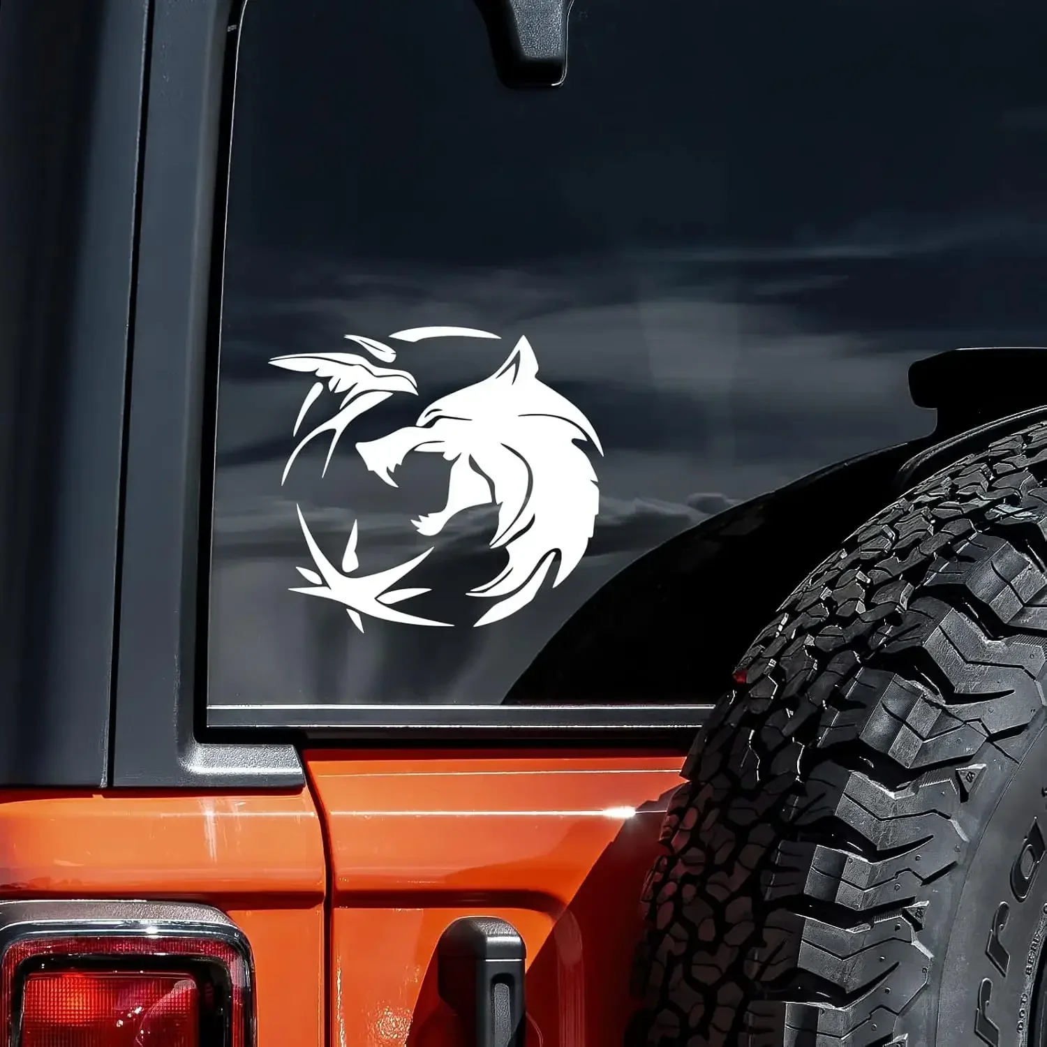 

1PC Witch Show Wolf Symbol Decal Vinyl Sticker Auto Car Truck Wall Laptop