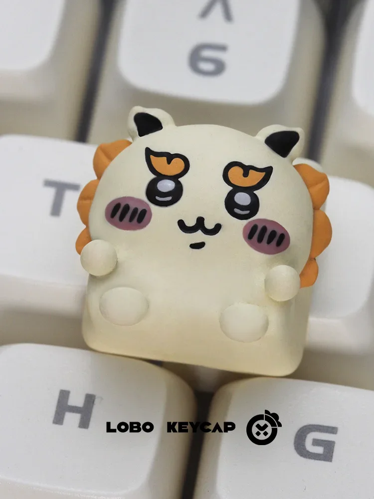 Anime Kawaii Chiikawa Hachiware Usagi Personalized Mechanical Keyboard Keycaps Translucent Keycaps Computer Accessories Gifts