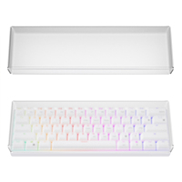 Geekria Premium Acrylic Keyboard Dust Cover for 60% Compact 61 Keys Keyboard Compatible with RK ROYAL KLUDGE RK61